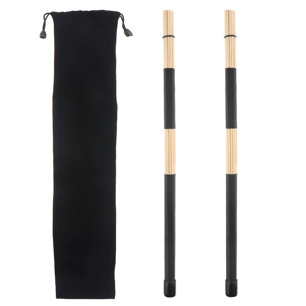 40cm 15.7 Inch Stik Drum Jazz Bahan Bambu Dengan Tas