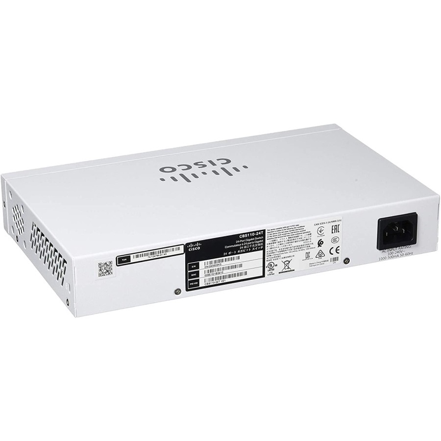 CISCO CBS110-24T-EU Business Unmanaged Switch 24 Port Gigabit