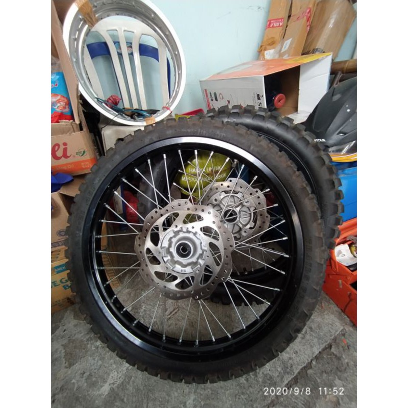 whellset ban set 21 18 original crf 150 l crf150l not klx dtracker