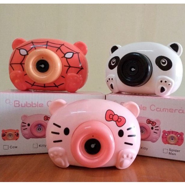 Bubble Camera / Mainan Kamera Gelembung Balon