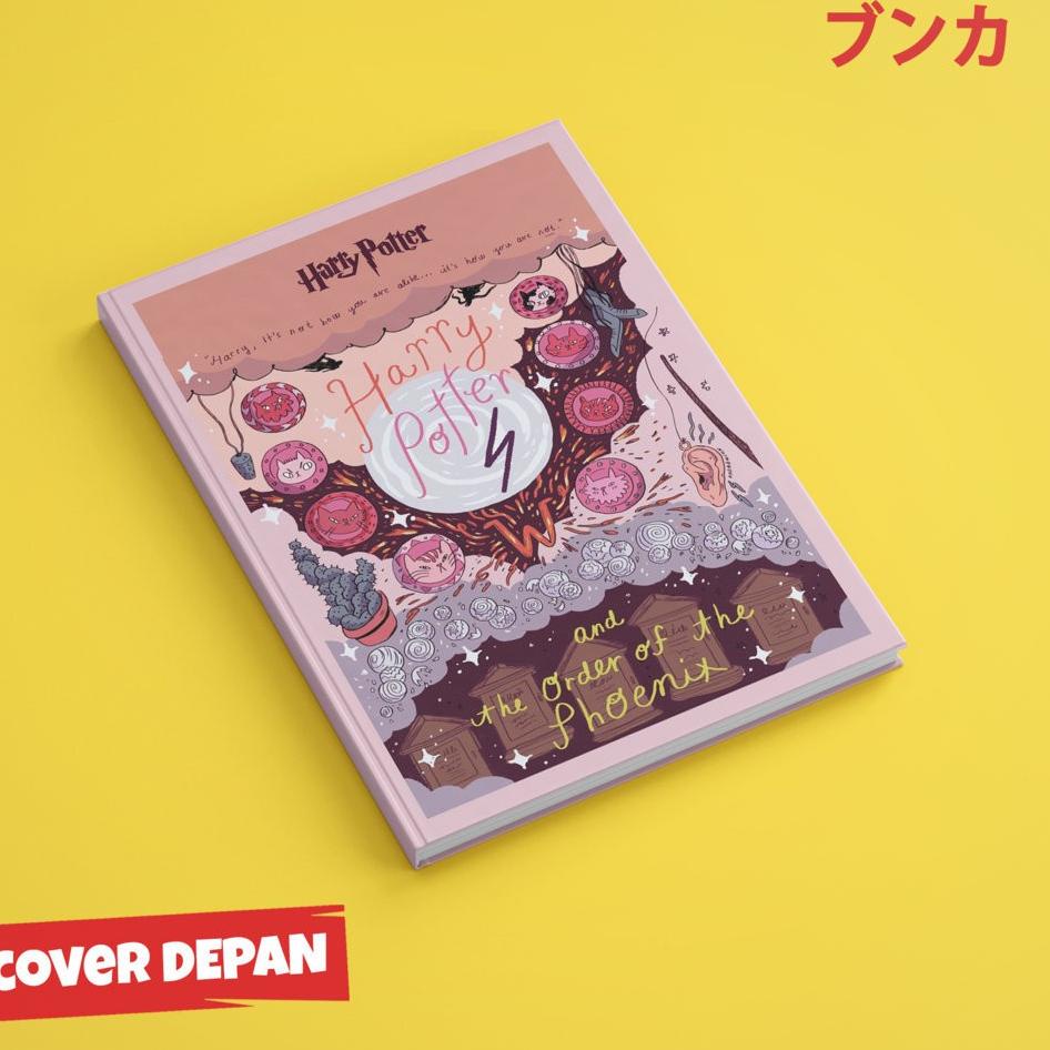 

Recomended.. Notebook Harry Potter and the Order of the Phoenix Cover Series Hardcover A5 Buku Tulis Catatan Note