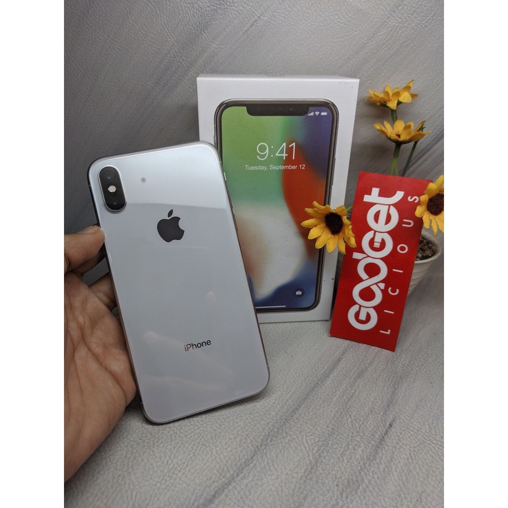 iPhone X 64GB SIlver Ex Inter - Second