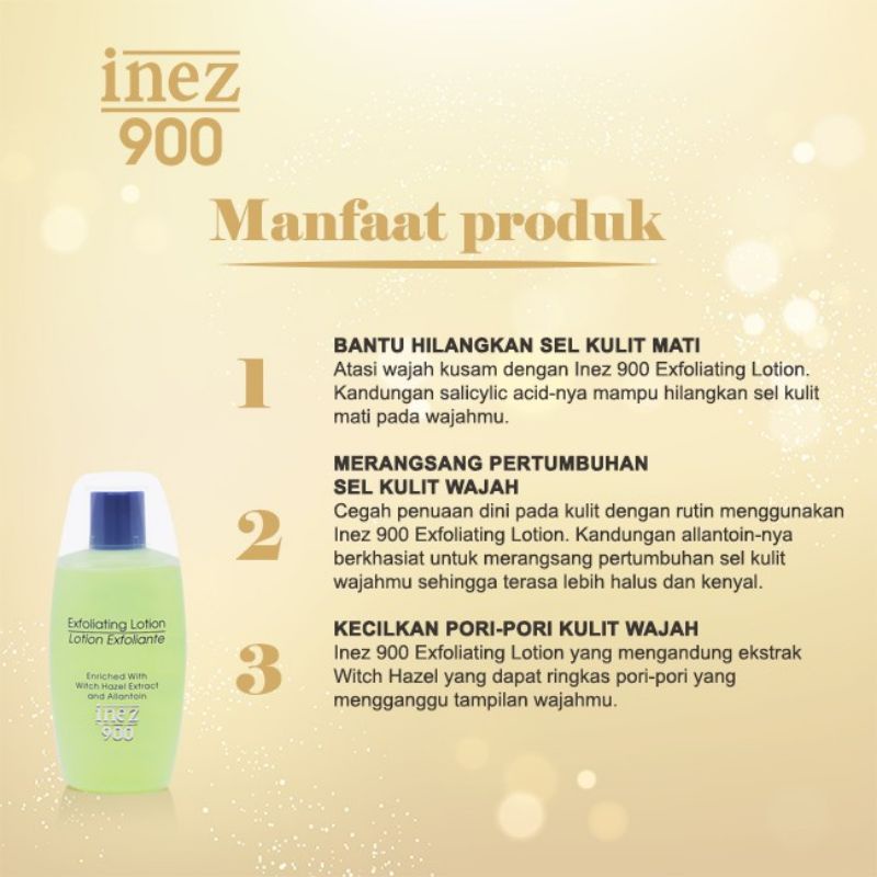 INEZ 900 Exfoliating Lotion