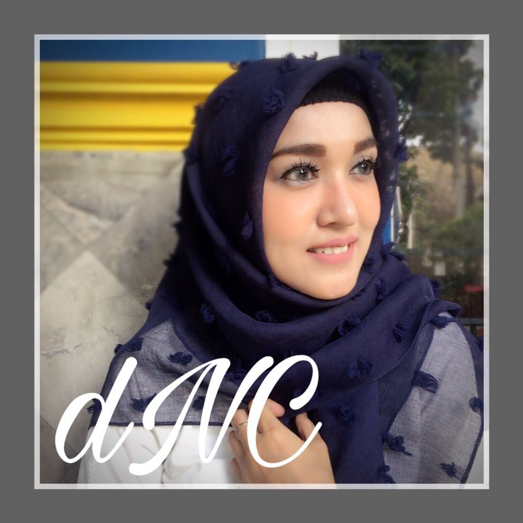 PROMO JILBAB RUBIAH Square Nude Purple