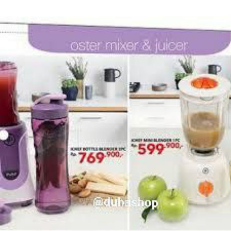 blender ichef/oster mixer/blender botol