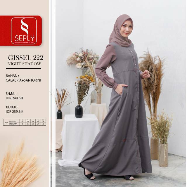 Gamis cantik Seply GISSEL 222
