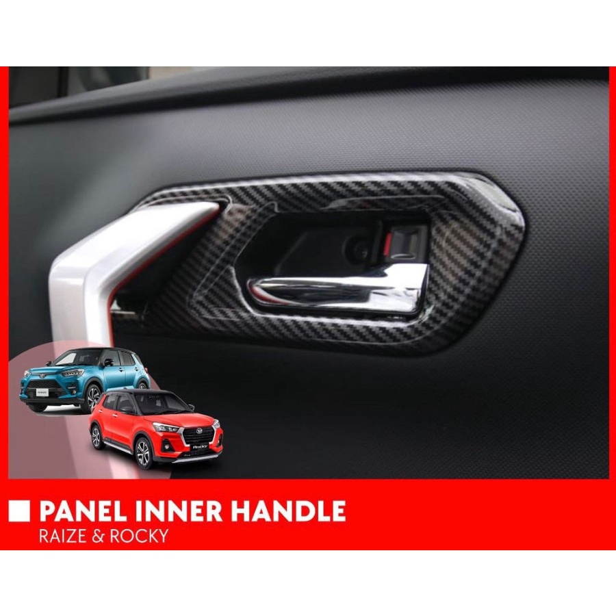 PANEL INNER HANDLE CARBON RAIZE ROCKY