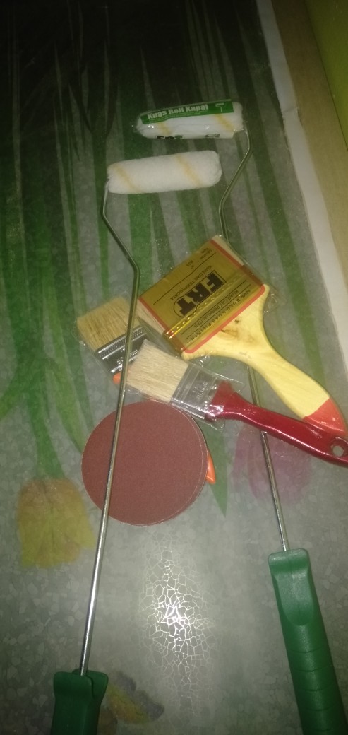 Kuas Cat Tembok/besi/kayu 1,5 Inch