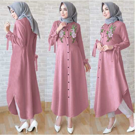 HCL BAJU MUSLIM BETRIA / TUNIK MUSLIM WANITA