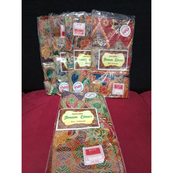 Sarung batik TIMUN EMAS