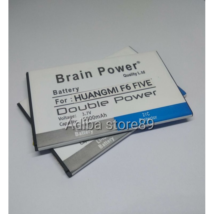 Baterai Huangmi F6 Five 4G Fingerprint Double Power Battery
