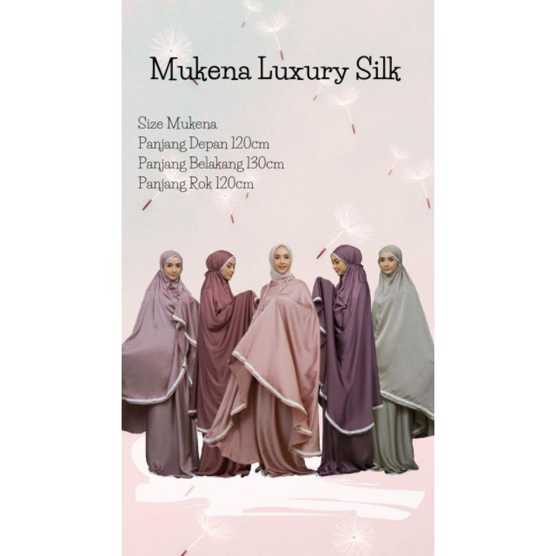 mukena Luxury silk by armii.id