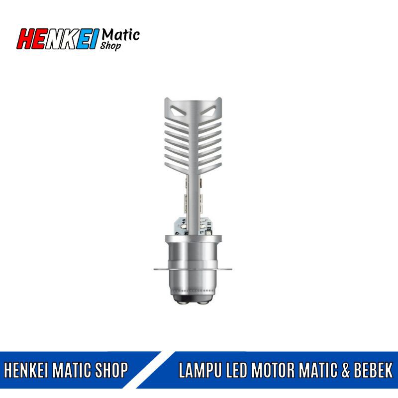 Lampu Led Motor Beat Depan Osram T19 AC/DC M5 H6 K1 Bebek Matic Warna Putih Paling Terang