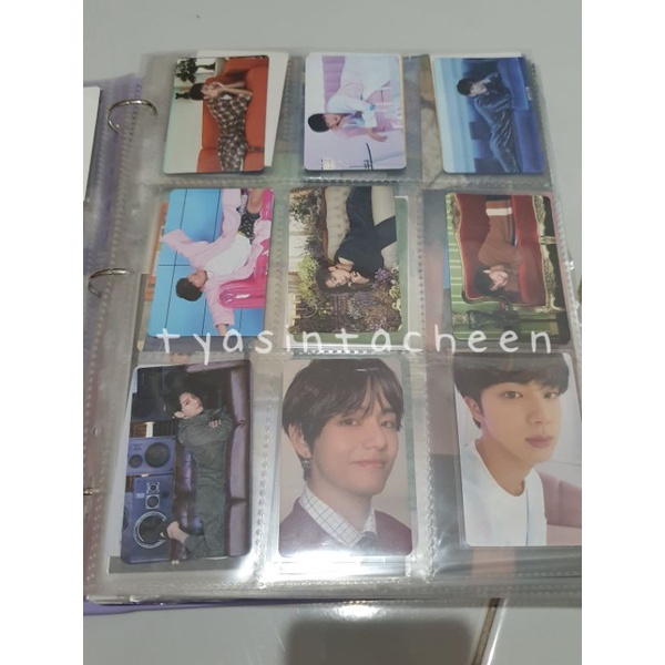 PHOTOCARD V TAEHYUNG MOTS7  JIN SEOKJIN BE ESSENTIAL