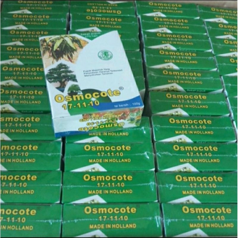 Pupuk Dekastar Osmocote 17-11-10 Daun ✓ 13-13-13 Seimbang✓ 6-13-25 Bunga 100Gr