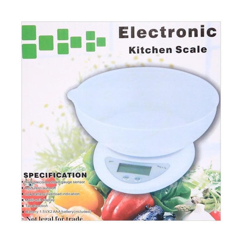 Timbangan Dapur Mangkok / Timbangan Digital - Digital Electronic Kitchen Scale