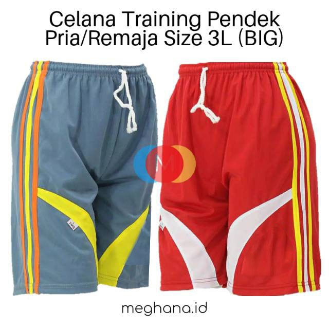 Celana Training Pendek Pria/Celana Pendek Harian 3L/Celana Harian A