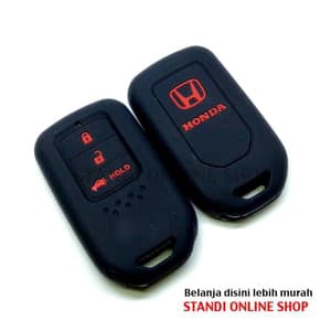 Kondom Kunci Silikon Remote Cover Honda All New CRV Turbo Hitam