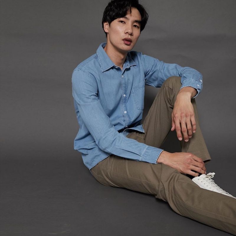 Denim shirt by heavenlights men denim shirt by heaven lights men HL Men