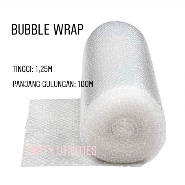 

Bubble Wrap 1 roll 100m x 1,25m khusus Medan