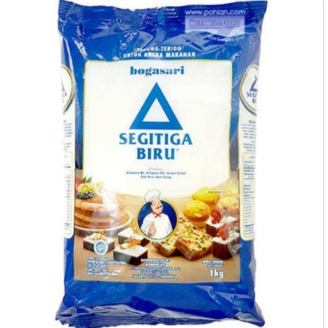 

Tepung Terigu Segitiga Biru 1kg