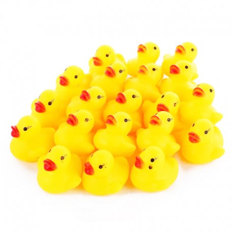 Bebek Karet Mainan Mandi Anak Bayi Mainan Edukasi Duck Rubber Toys BathTub Bath Toys