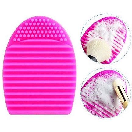 Egg Brush Cleaner Make Up Silicone/Silikon Pembersih Kuas Brush Make Up