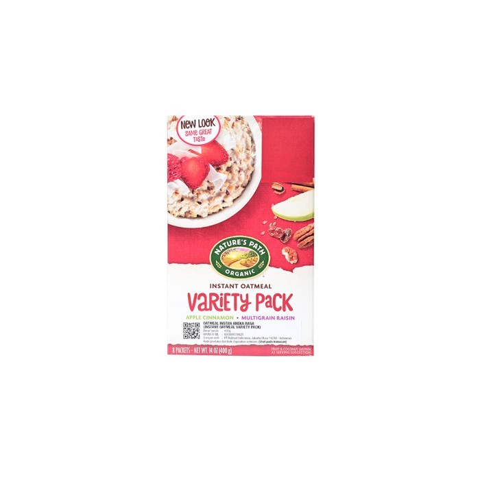 

Natures Path Instant Oatmeal Variety Pack Organic 400 g