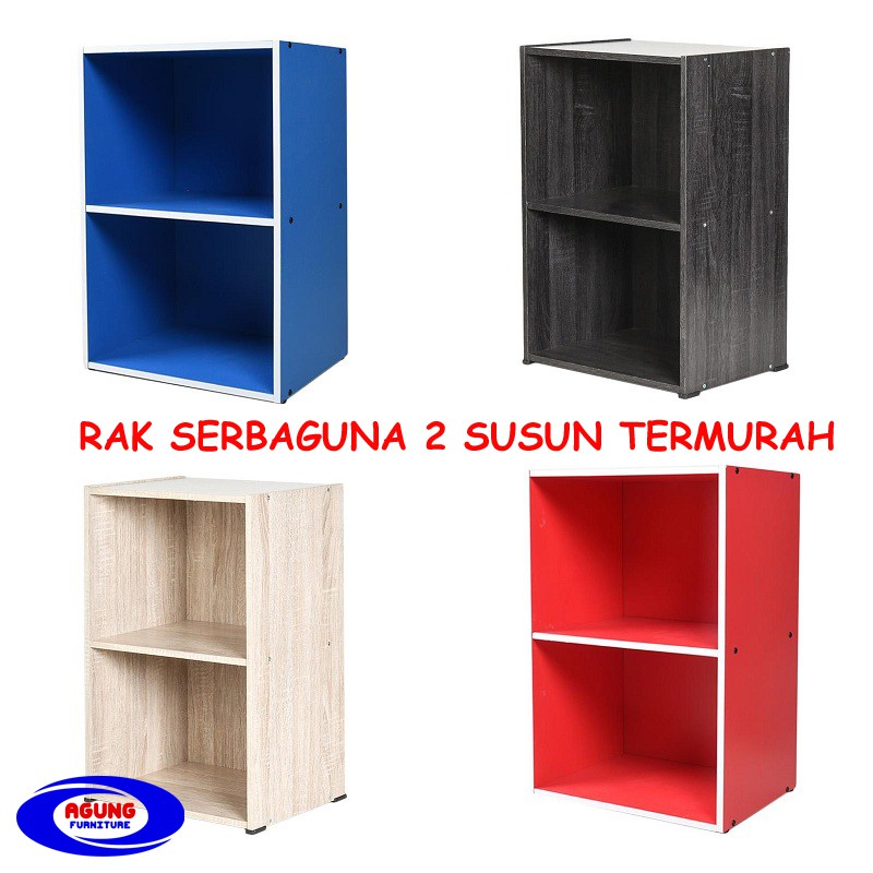 Rak Serbaguna / Rak Buku 2 Susun