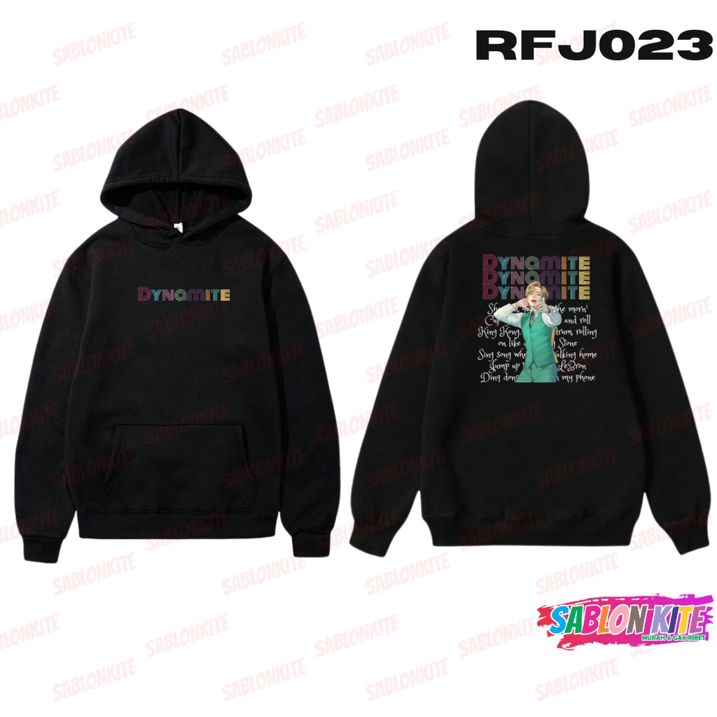 MURAH!!! HOODIE SWEATER KPOP KIM TAEHYUNG DYNAMITE SONG RFJ023