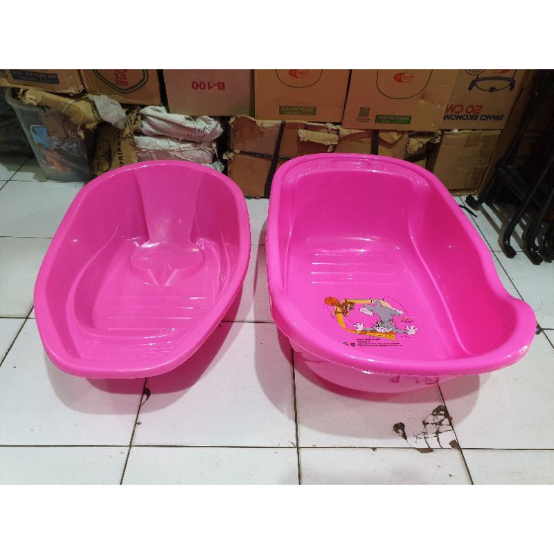 Bak Mandi Duduk Bayi Baby Plastik