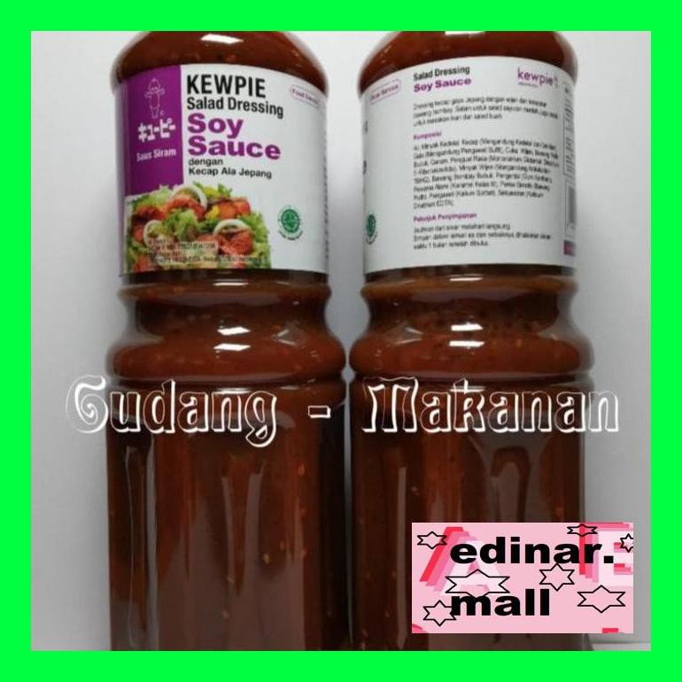 

50Siusbu Kewpie Salad Dressing Soy Sauce 1 Liter - Pack Standard Bud050S