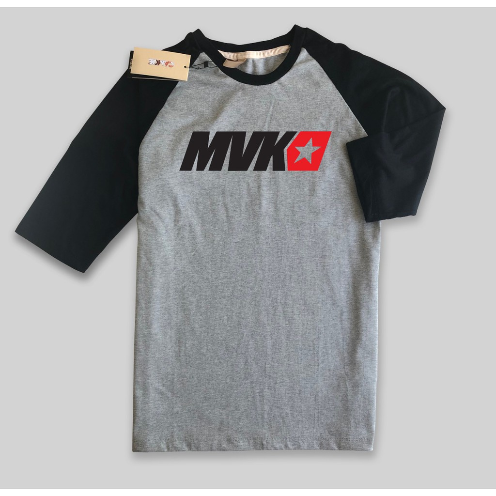 Kaos Raglan MVK Maverick Vinales