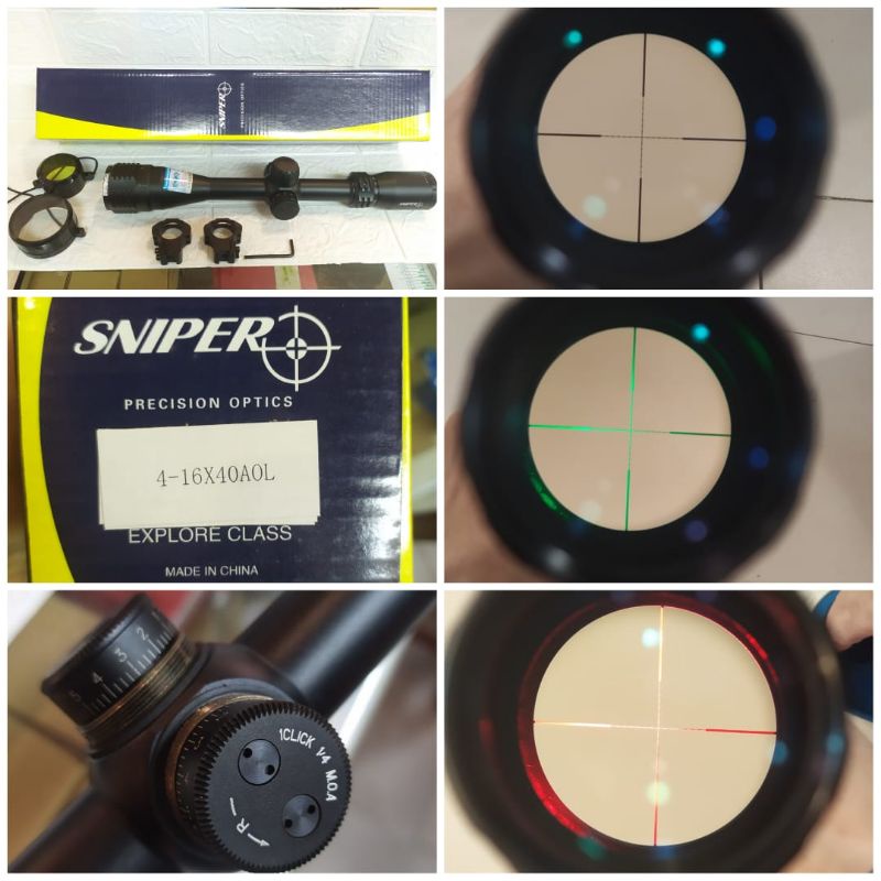 Sniper 4-16x40 AOL Telescope Teleskop Sniper 4-16x40 AOL