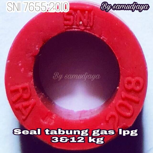 Seal tabung gas lpg 3 kg dan 12 kg ber SNI