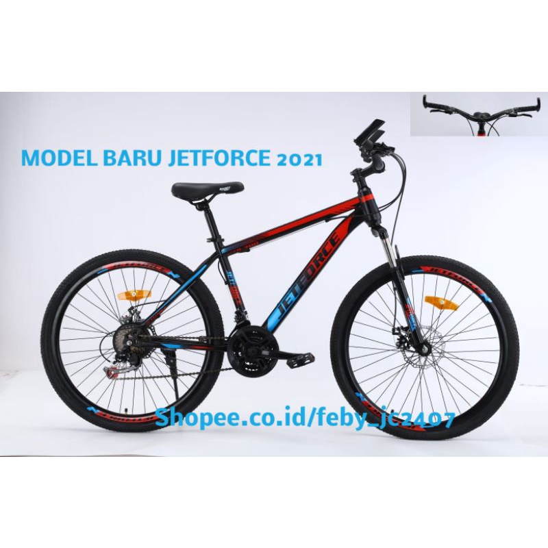 Interbike Jet Force Sepeda Gunung Mtb ukuran 26 inch 7 speed-3