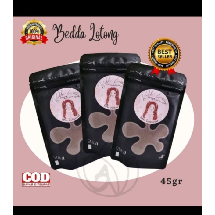 bedda lotong lulur tradisional khas bugis