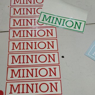  stiker  sepeda  Minion  Shopee Indonesia