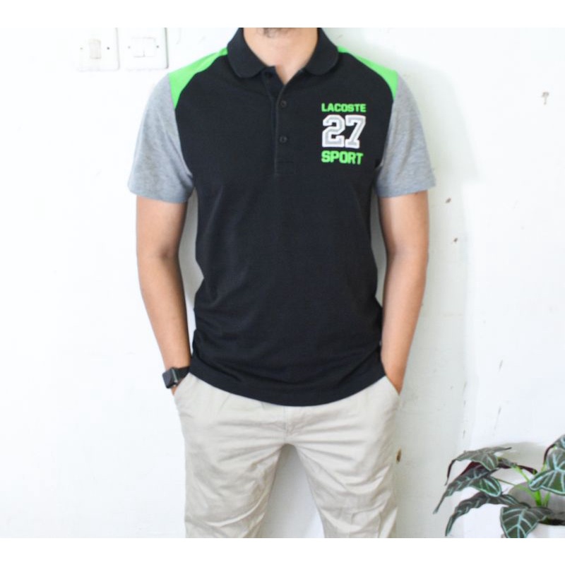 kaos polo Lacoste sport original second
