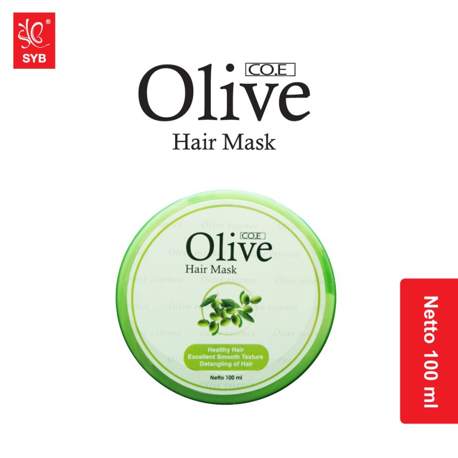 [CEV] MASKER RAMBUT OLIVEOLIVE HAIR MASK ORIGINAL BPOM 100ML