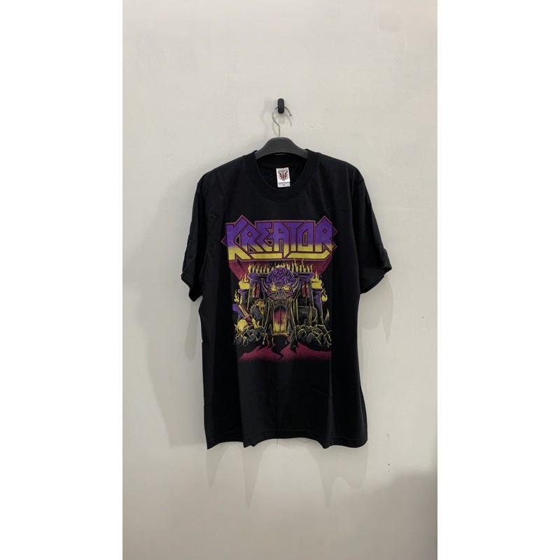 Tshirt Kaos Band Kreator Built Up - Rockway 28