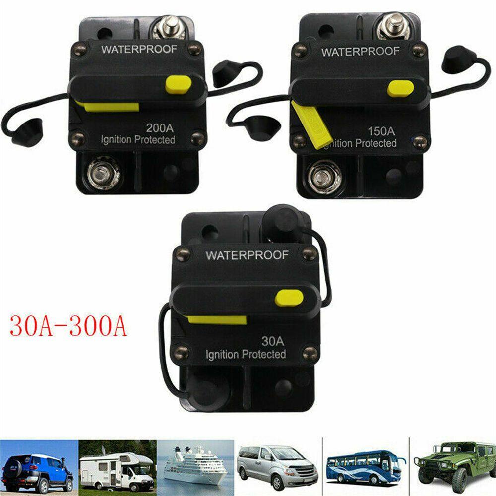 Preva Car Circuit Breaker 12V-48V Pelindung Sirkuit Jok Pengaman Perahu Mobil
