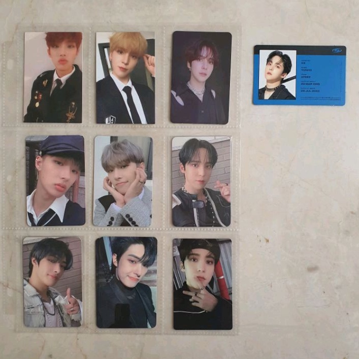 ATEEZ Photocard Yunho Mingi Ep.Fin Fever Epilogue Movement hello82 Digipack US POB Synnara Appmus