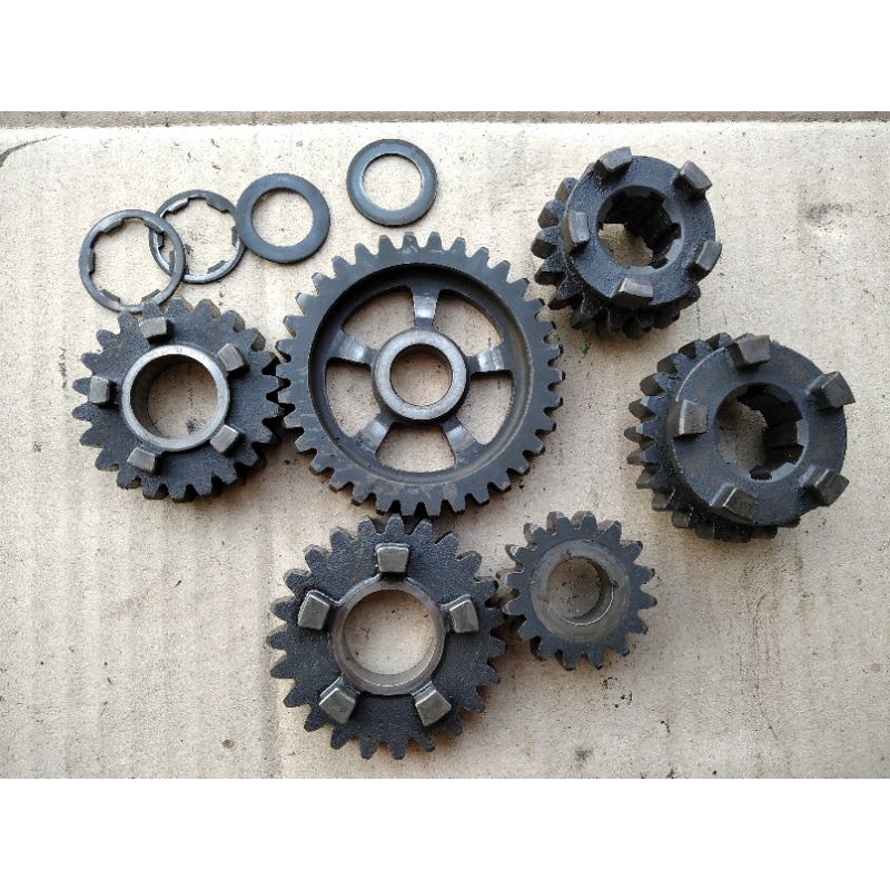 Rasio Transmisi jupiter MX135, ECER.