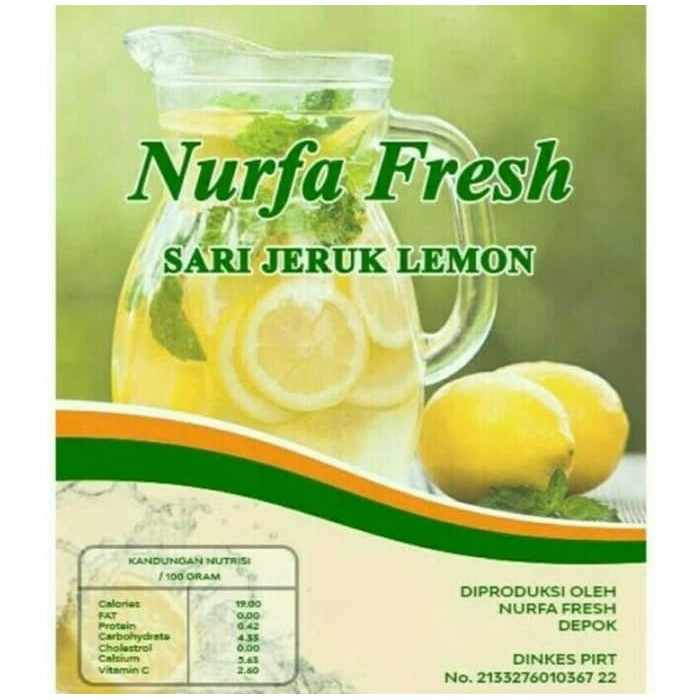 

Nurfa Fresh Pouch 500 ml