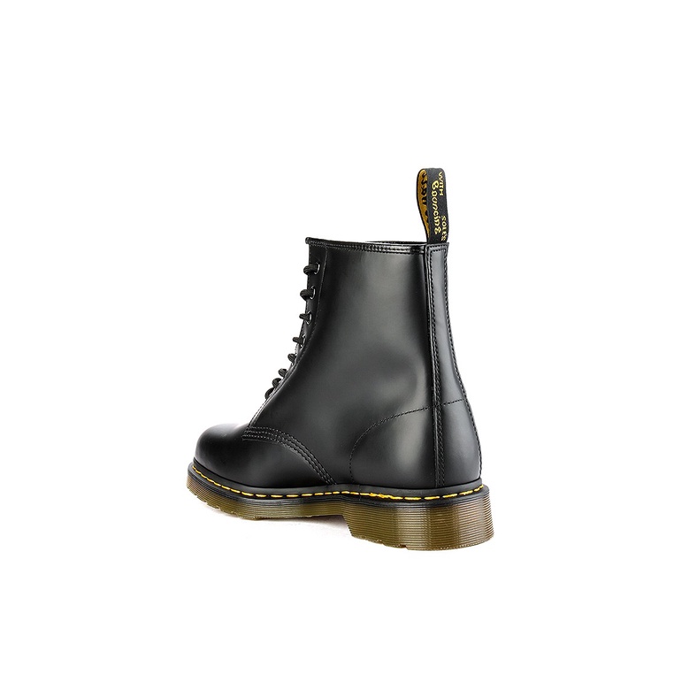 SEPATU BOOT PRIA DR MARTENS ORIGINAL DOCMART 1460 8 EYE BLACK ASLI