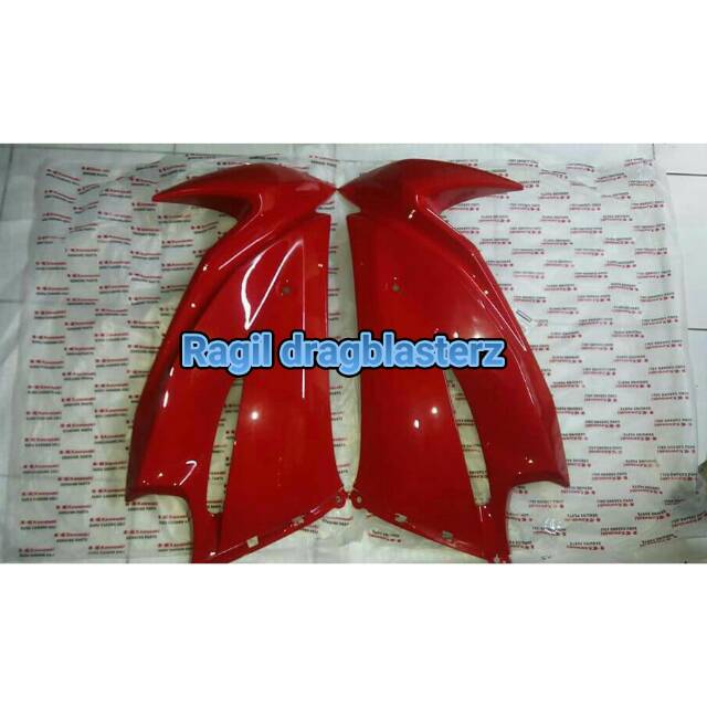 Fairing atas new ninja rr merah polos original