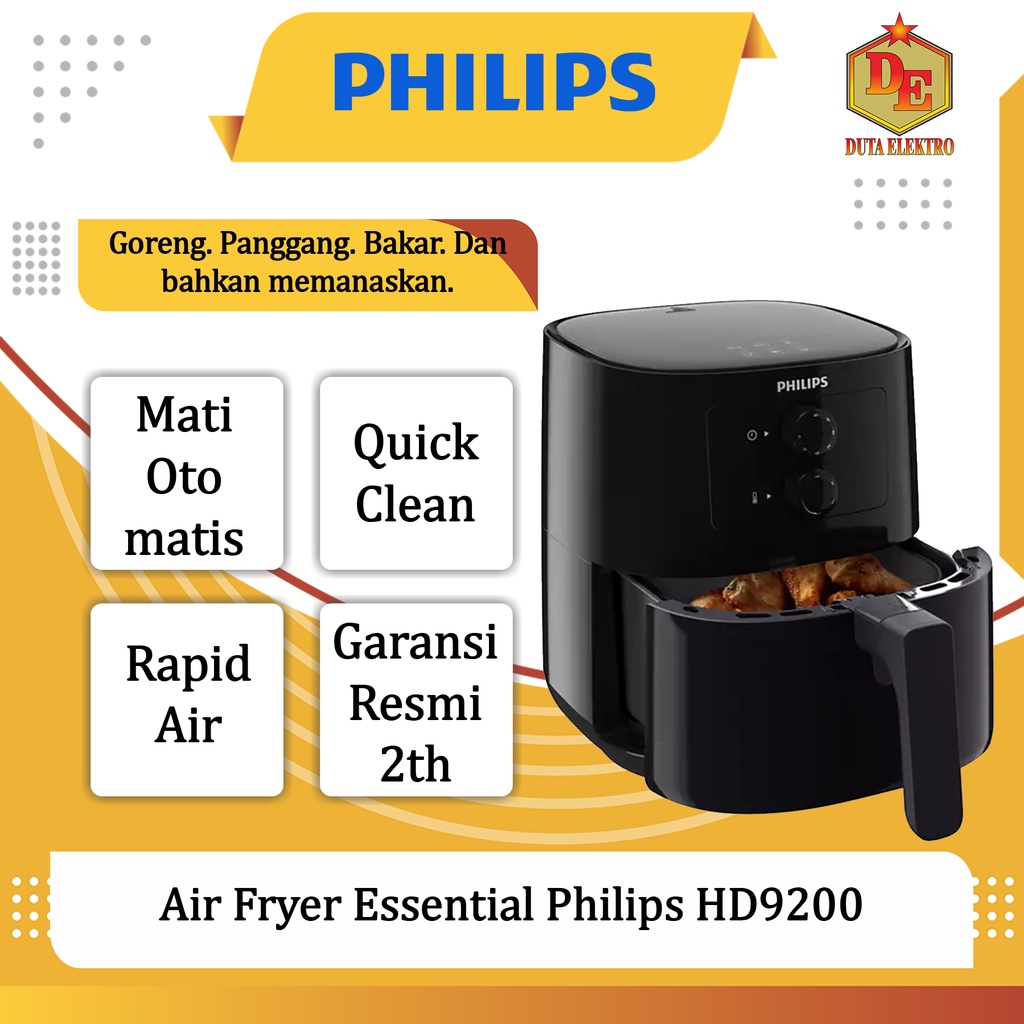 Air Fryer Essential Philips HD9200