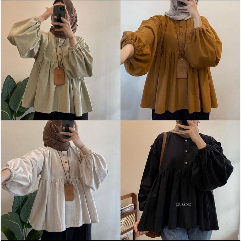 Diana Top Blouse by gelis.shop