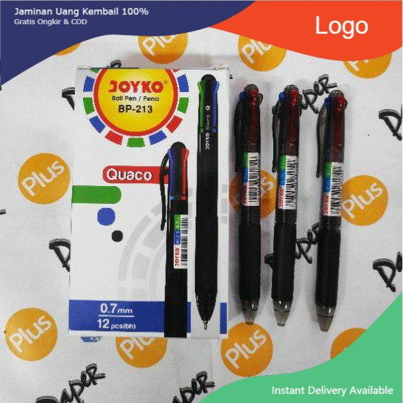 

[BTS] Ballpoint / Pulpen JOYKO 4 Warna QUACO